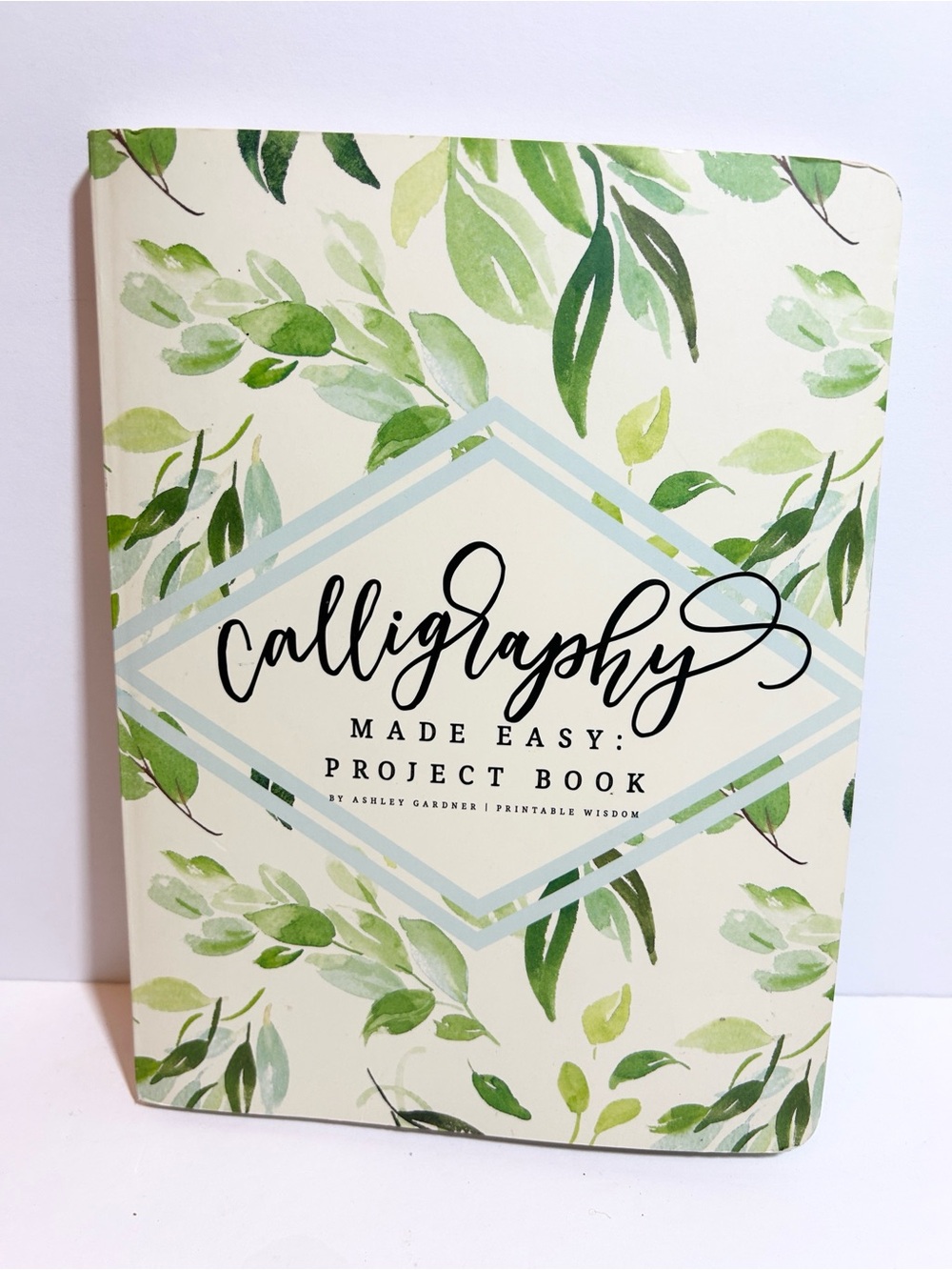 Calligraphy Made Easy Project Book - Green Leaf Design